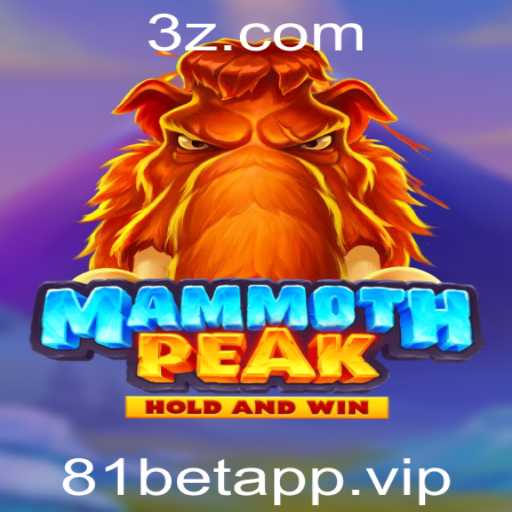 Descubra MammothPeak: A Nova Aventura no Mundo dos Jogos com 81betapp